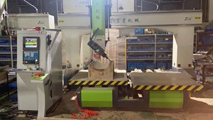 Bộ Định Tuyến <span class=keywords><strong>CNC</strong></span> 5 Trục Cho Bề Mặt Không Đều Hình Cong Phức Tạp - Product Image 4