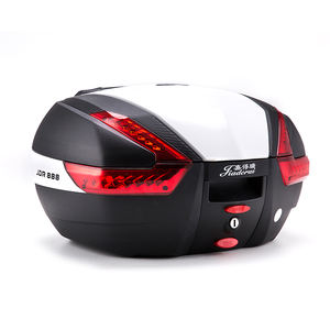 Qualità del commercio all'ingrosso variopinto del motociclo scatola di immagazzinaggio/scatola di coda del motociclo/scooter scatola di immagazzinaggio - Product Image 3