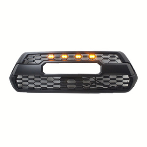 DB LED lumière calandre pour 2016-2019 pour Toyota pour Tacoma pour TRD nouvel état ABS matériel noir Fit - Product Image 5