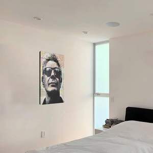 Anthony Bourdain Celebrity Chef Portrait Peinture <span class=keywords><strong>et</strong></span> Arts Muraux Toile Art Mural Décor À La Maison <span class=keywords><strong>Cuisine</strong></span> Bureau <span class=keywords><strong>Affiche</strong></span> Murale - Product Image 3