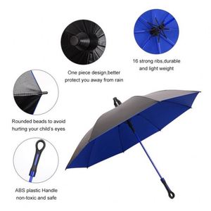 Custom Folding <b>Large</b> Custom Outdoor Sunshade Golf Colorful UV <b>Umbrella</b> with Shelter - Product Image 6
