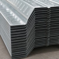 Matériaux de construction métalliques robustes YX76-295-880, plancher en acier résistant à la corrosion pour bâtiments industriels