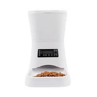 Nouveau distributeur automatique intelligent mangeoire électrique Auto bols de nourriture pour animaux de compagnie mangeoires chronométrées pour chiot chien