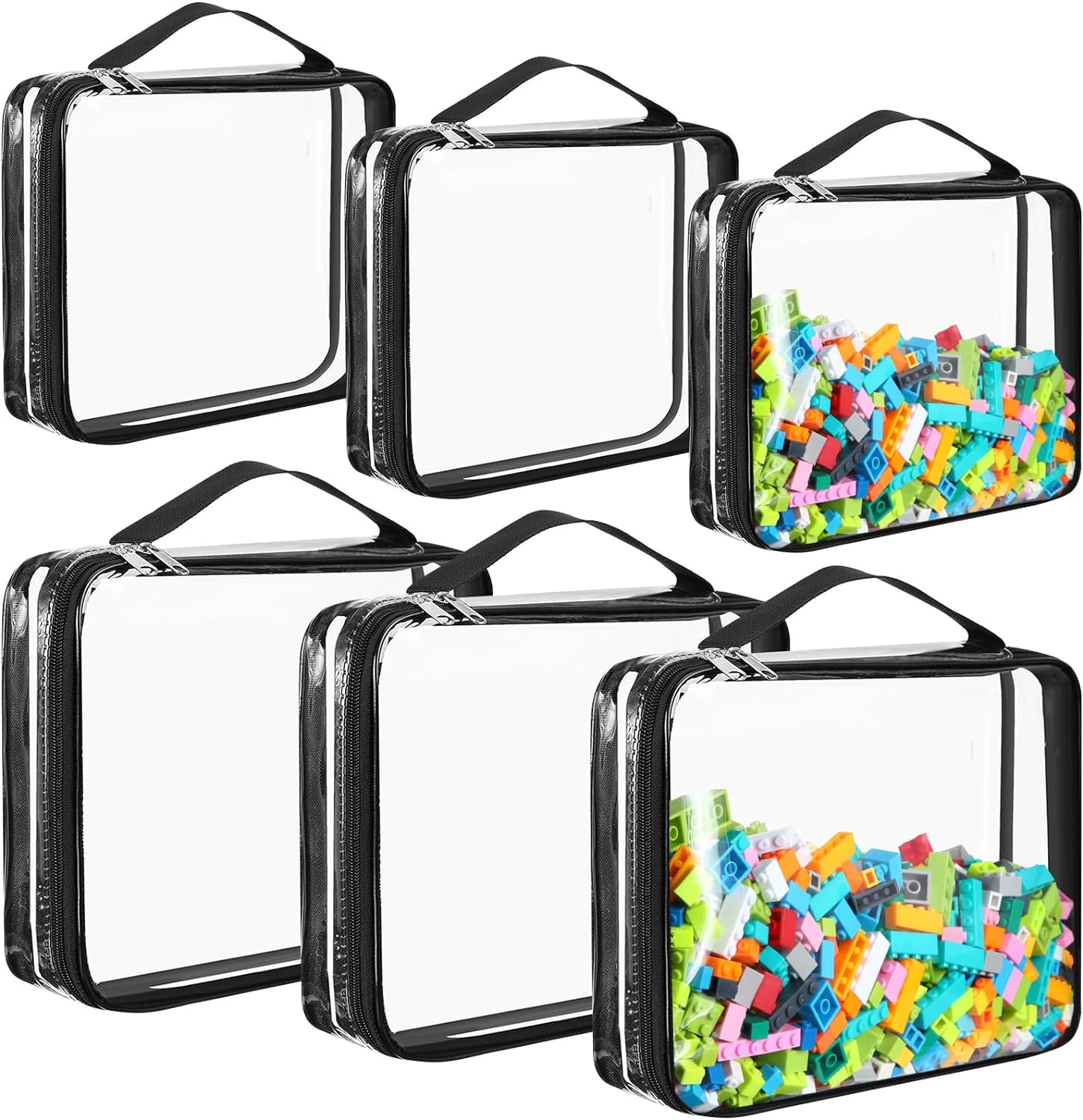 Amazon Plastic Zipper Storage Bags Clear Bags For Toys Durable