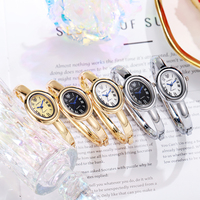 Montre analogique à quartz ovale vintage de luxe pour femmes, design classique personnalisé, bracelet pour femmes