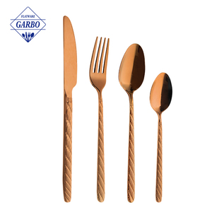 Servicio de Cubiertos para 6 Vajilla Duradera de Acero Inoxidable 18/0 en Peso de Diseño Ergonómico <span class=keywords><strong>Apta</strong></span> para Lavavajilla - Product Image 5