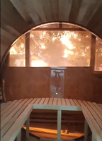 Meilleure Vente 2026 : Sauna Moderne en Bois Massif Personnalisable pour Plusieurs Utilisateurs, Cabine de Vapeur Commerciale avec Système de Contrôle Intégré