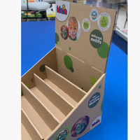 Karton Wellpappe Display Stand Card Display Box für Karten Postkarten Werbung