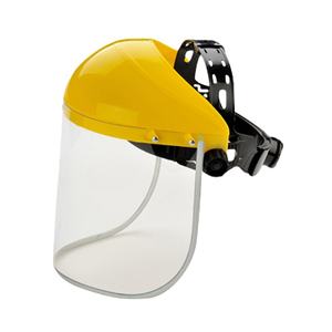 Sombrero de casco de protección facial transparente unisex con visera Loktar Industries EN166/EN1731 protege los ojos para lugares públicos - Product Image 1