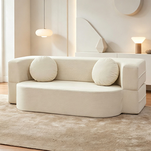 Divano Modulare - Divano Letto Vintage a Compressione Sottovuoto - Nuovo Modello - Per Soggiorno <span class=keywords><strong>e</strong></span> Camera da Letto di Piccole Dimensioni - Relax <span class=keywords><strong>e</strong></span> Pieghevole - Product Image 3