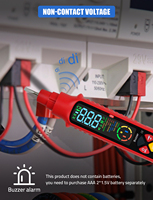 Détecteur de polarité numérique Z03, testeur de prise multifonctionnel, analyseur de circuit de prise, détecteur de fuite de tension AC/DC