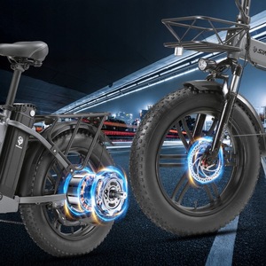 Vélo électrique urbain SINOHON A20 avec frein hydraulique, stock UE, 48V 22Ah, cadre en aluminium, pneus 20 pouces - Product Image 4