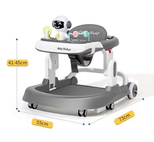 Trotteur Pliant en Plastique pour Bébé, Jouet Éducatif pour Enfants, Trotteur d'Apprentissage pour Bébé, Vente en Gros OEM - Product Image 3