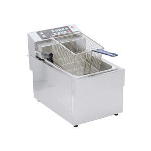 เครื่องทอดไฟฟ้าเกรดเชิงพาณิชย์ 20 ลิตร สแตนเลส พร้อมท่อทำความร้อนแบบตัวยู สำหรับร้านอาหารและโรงแรม - Product Image 3