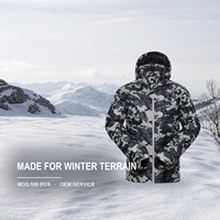 Veste de ski imperméable et coupe-vent ALPINE PRO pour homme, 10 000 mm, coutures thermosoudées, ventilation, poche Lift Pass, jupe de ski amovible, hiver