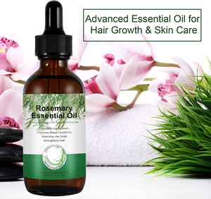 Meilleurs soins pour le corps Huile essentielle de romarin nourrissante pour la peau Huile essentielle de romarin pur 100% pour la croissance des cheveux - Product Image 4