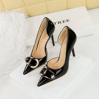 Chaussures à talons hauts de qualité supérieure pour femmes, style escarpins à enfiler, talon de 10,5 cm, pour le bureau, modèle Big Tree