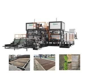 Machine à fabriquer des bacs à semis en <span class=keywords><strong>paille</strong></span> de riz automatique biodégradable en Chine, prix de la machine à fabriquer des bacs à semis - Product Image 3