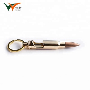 Llavero Abridor de Botellas de Cerveza y Vino con Forma de Bala, Chapado en Oro, Personalizado al por Mayor - Product Image 5