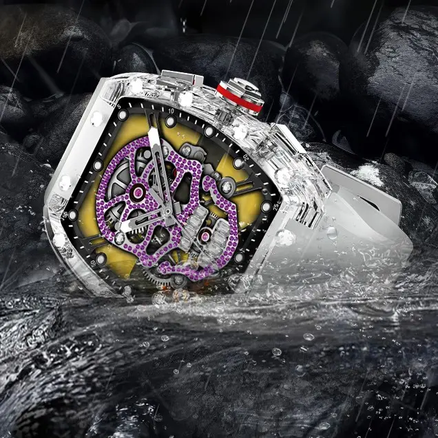 Richard Luxus uhr Männer Nadal Zifferblatt Tourbillon Uhrwerk Para Hombres Super Clon Richard Rm Drachen mechanische Uhr
