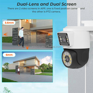 Caméra de surveillance extérieure Wi-Fi haute définition étanche avec vision nocturne et accès à distance pour piscine de toit d'hôtel Wistino - Product Image 3