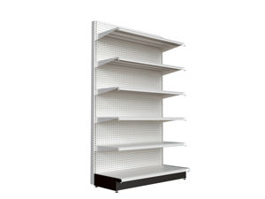 Étagères au détail droites de doubles côtés résistants métalliques étagère de supermarché de style américain - Product Image 5