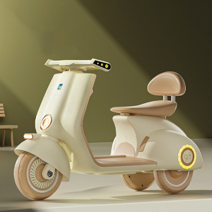 Motocicleta Eléctrica Vespa en Oferta, Moto Eléctrica para Niños de 2 a 6 Años, Autos de Juguete - Product Image 1