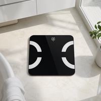 Balance connectée intelligente pour la composition corporelle, synchronisation Bluetooth avec application mobile, Android/iOS, suivi des données sans fil, enregistrement de l'historique, surveillance cloud, mise à jour.