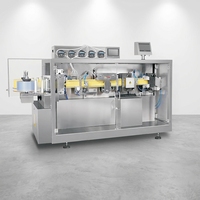 Machine de remplissage et de scellage automatique des ampoules en plastique série GGS, machine de remplissage et d'emballage BFS pour liquides oraux et huiles essentielles