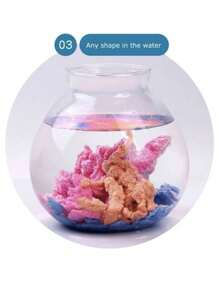 Giocattoli educativi colorati che non si bagnano mai 12 vasetti di idrofobici colorati per la sabbia - Product Image 3