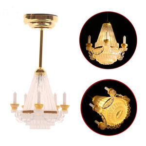 Đèn Trần LED Phòng Khách Mini Thu Nhỏ Cho Nhà Búp Bê (Có Thể Sáng) Để Trang Trí Nhà Búp Bê - Product Image 2