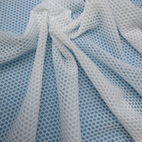 Tissu en maille extensible et ajouré 95% polyester + 5% élasthanne pour sous-vêtements et caleçons sexy, tissu en maille polyester élasthanne