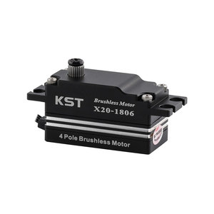 Motor sin escobillas de engranaje de Metal Digital de bajo perfil KST original de 18Kgf.cm 0.06sec para coche teledirigido, barco - Product Image 6