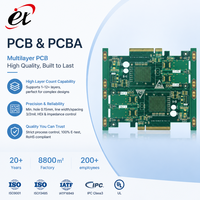 Servicio de Fabricación de PCB y PCBA FR4 de Doble/Multicapa Personalizado OEM, Servicio Completo de Adquisición, Inspección por Rayos X AOI, Estándar IPC