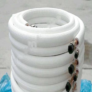 Tuyau simple ou double de cuivre de climatiseur avec l'isolation ignifuge de <span class=keywords><strong>PE</strong></span> - Product Image 6