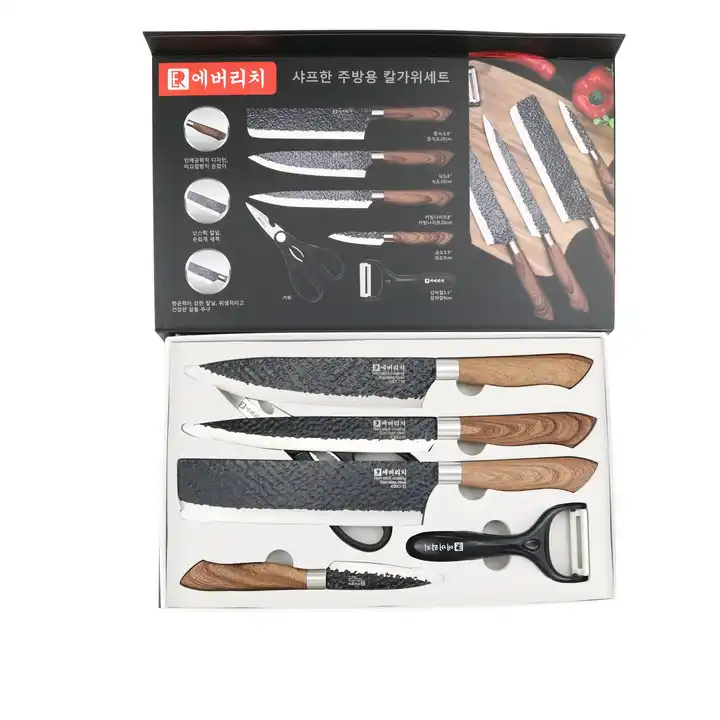 yangjiang yangdong everrich knife set 6pcs