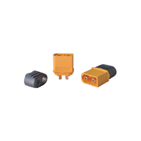 Leaka Amass jaune mâle et femelle XT60L avec gaine XT60H modèle prise T-plug interface connecteur Amass modèle accessoires