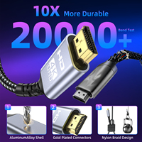 Câble Micro HDMI vers HDMI 4K Mâle-Mâle pour Raspberry Pi 4/5, Caméra, Caméscope, Tablette, Moniteur HDTV, Noir