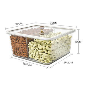 Lebensmittelechter Versiegelter Transparenter Getreidespender für den Einzelhandel, Aufbewahrungsbehälter für Süßigkeiten aus Kunststoff - Product Image 5