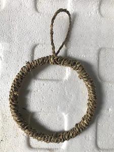 Anneau suspendu rond en rotin tressé à la main pour perroquet, nid pour oiseaux, bâton à mâcher pour animaux de compagnie, hamac pour lézard, jouet pour cage, balançoire pour oiseaux, Zhenze Cao County - Product Image 6