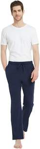 <span class=keywords><strong>Pantalon</strong></span> de <span class=keywords><strong>pyjama</strong></span> 100% coton pour hommes <span class=keywords><strong>pantalon</strong></span> de détente léger et doux avec poches bas de <span class=keywords><strong>pyjama</strong></span> pour l'été ensemble de <span class=keywords><strong>taille</strong></span> XL - Product Image 4