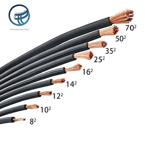 <span class=keywords><strong>Cable</strong></span> de Soldadura y Calefacción Industrial de Cobre de Primera Calidad con Aislamiento de PVC, 35 mm, 70 mm, 95 mm, Flexible, Resistente, con Capacidad de 1 KV - Product Image 3