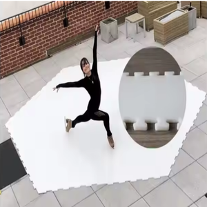 Piste de hockey sur <span class=keywords><strong>glace</strong></span> synthétique UHMWPE à surface lisse, installation facile et personnalisée, revêtement de sol emboîtable découpé pour la patinage sur <span class=keywords><strong>glace</strong></span> - Product Image 1