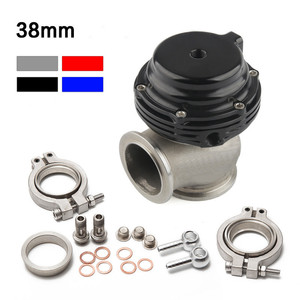 Kit de soupape de décharge externe 38 mm noir argenté universel pour mise à niveau et rétrofit de turbocompresseur - Product Image 5