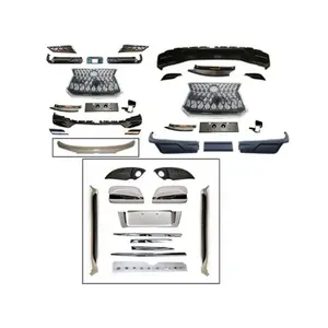 Car Parts Upgrade Body Kit Grille Bumper Conversion Kits Side Step For Lexus LX570 2016