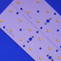 Vente chaude : PCB LED haute puissance 12 points pour éclairage public, en aluminium, 2x6 3535