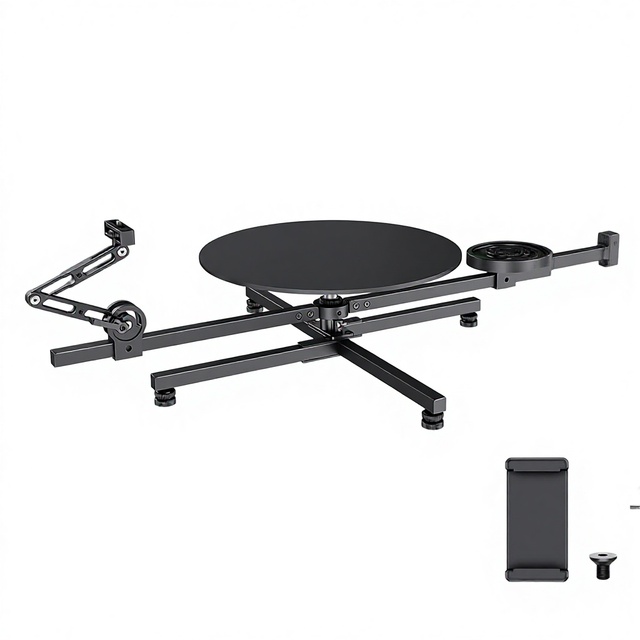 Rotating Camera Shooting Turntable Equipment 360 Degree Spinner Rotating Platform for Product Shooting Video