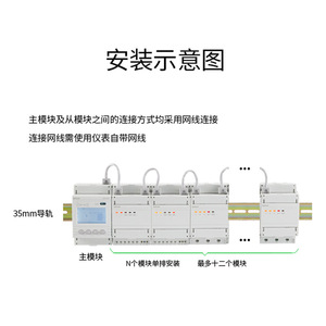 Acrel Acr320 Multifunction Power Meter Three Phase Class 0.5 Open Hole Mounting - Product Image 5