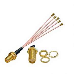 Cavo di Prolunga HCY 001 <span class=keywords><strong>SMA</strong></span> da Uno a Cinque, da Uno a Quattro, da Uno a Tre, da Uno a Due, Prolunga Antenna RF per Connettore Femmina - Product Image 1