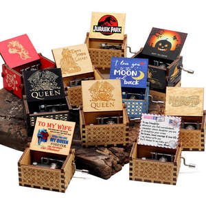 Caja de Música de Juego de Tronos con Manivela, Caja de Música Giratoria, Fabricante de Cajas de Música de Zhejiang - Product Image 3